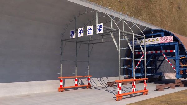 临朐县隧道施工动画制作公司 - 隧道施工工艺和施工方法 - 隧道施工汇报动画视频 - bim 工程施工动画